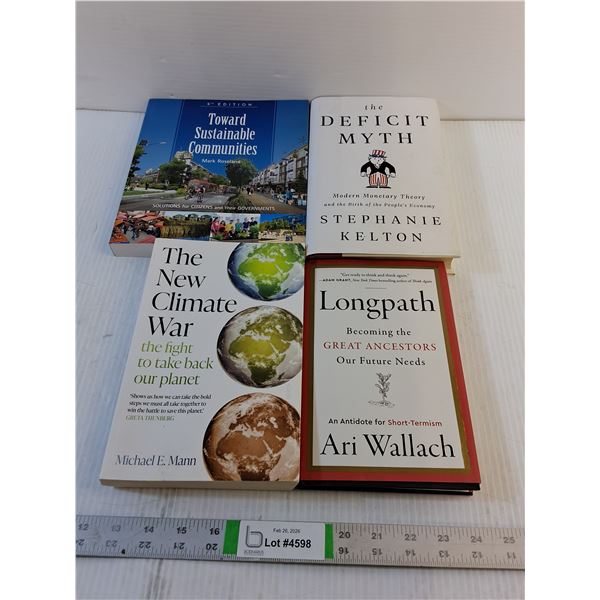 (4) Books  - Assorted Title/Author