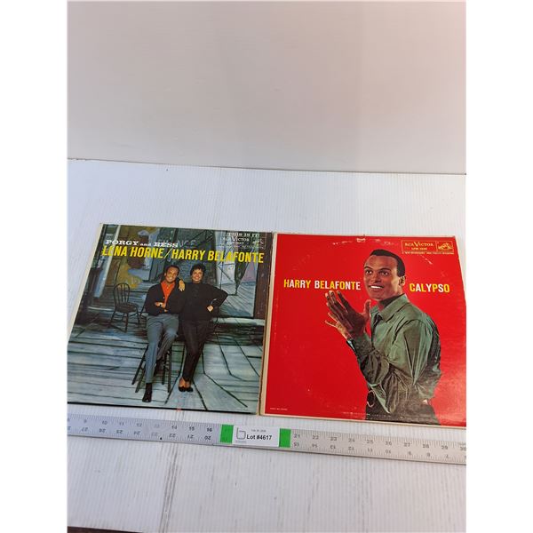 (2) Vinyl Records- Belefonte, Horne