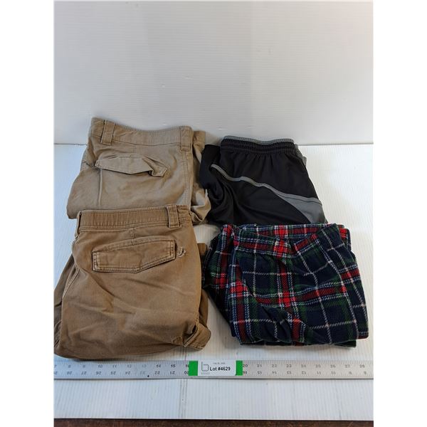 (4) Shorts ( waist 34) Pajamas