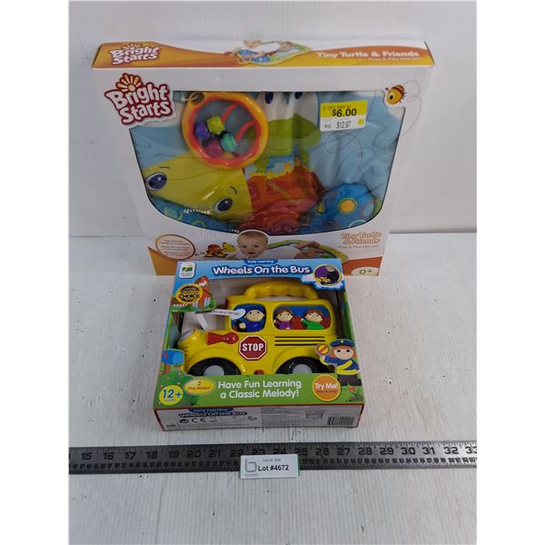 (2) NIB Baby/Toddler Toys