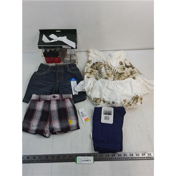 Assorted New Baby/Toddler Clothes