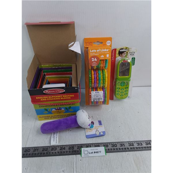 Assorted New Baby Toys