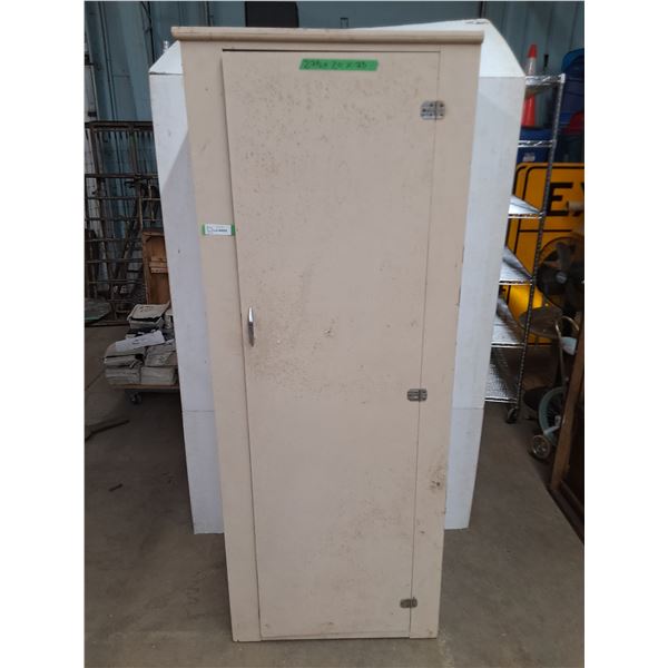 * Vintage Wooden 2-Shelf Closet - Cannot Ship