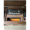 Image 3 : * Vintage Radio/Record Player Cabinet w/Records - Untested, As is - 51x17x28" - Pickup Only