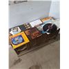 Image 6 : * Vintage Radio/Record Player Cabinet w/Records - Untested, As is - 51x17x28" - Pickup Only
