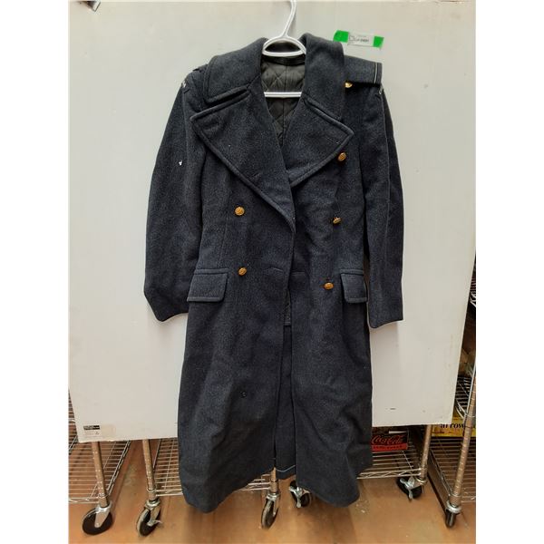 *Royal Canadian Air Force Great Coat- 1956
