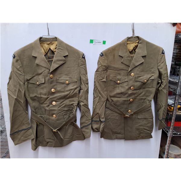 *(2) Canadian Military Tunics 