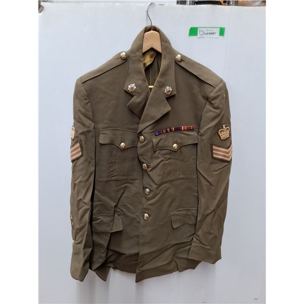 *Royal Canadian Army Dress Jacket- 1951 - 22" across chest