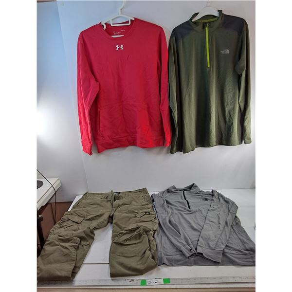 Men's Shirts- M & L and Pants 33 x 32