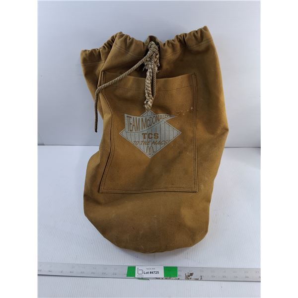 Vintage Team McDonald's Canvas Bag