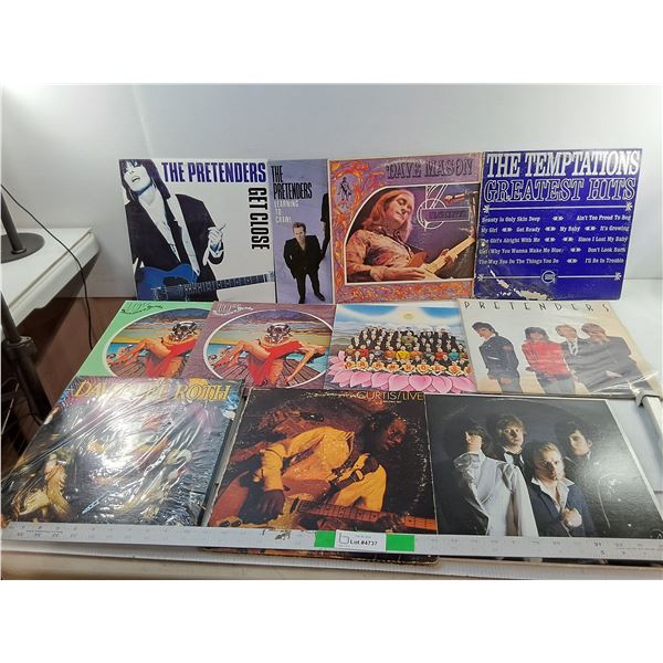 (11) Records- The Pretenders, George Harrison, David Lee Roth, Misc.