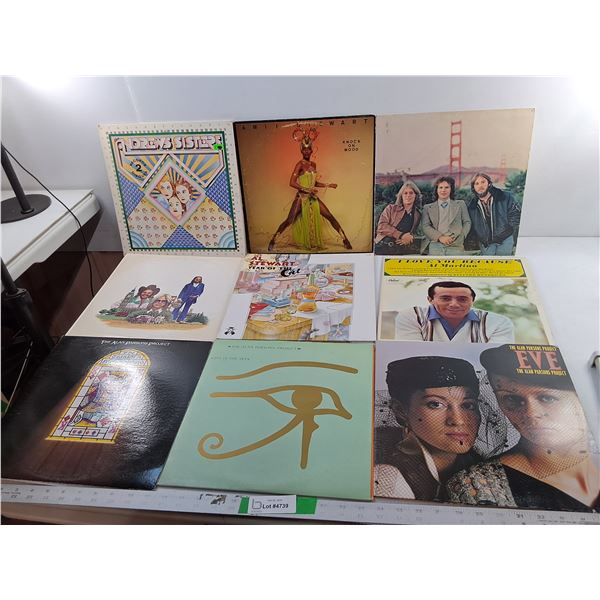 (9) Records- America, The Alan Parsons Project, Al Martino, Misc.