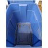 Image 2 : *(2) Plastic Storage Totes Up to 35.75" x 20" x 17"- As Is, Cannot Ship