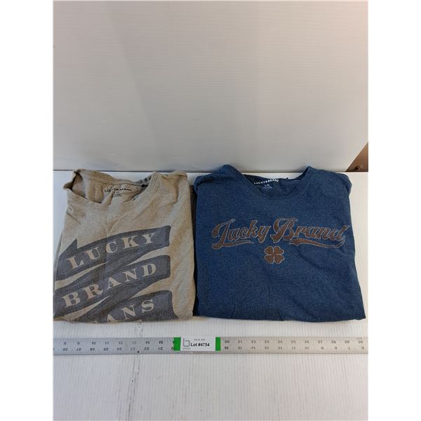 (2) T-Shirts- Large