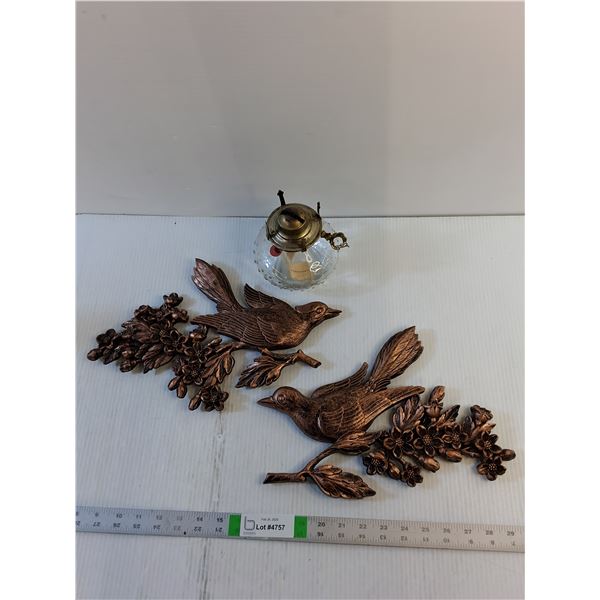 Assorted- Wall Decor/Oil Lamp (Base Only)