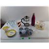 Image 1 : Glass Measuring Cup, Whipped Cream Maker, Black & Decker Mincer- As Is, Misc.