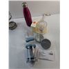 Image 2 : Glass Measuring Cup, Whipped Cream Maker, Black & Decker Mincer- As Is, Misc.