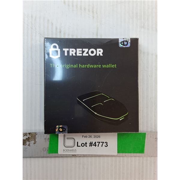 Trezor Bitcoin Wallet- Sealed