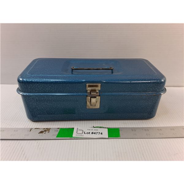 Metal Tackle Box 11" x 5" x 3.75"