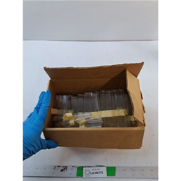 Box of 90+ Test Tubes with Stoppers - PICK UP