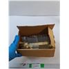 Image 1 : Box of 90+ Test Tubes with Stoppers - PICK UP