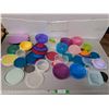 Image 1 : Plastic Storage Containers & Lids- As Is