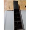 Image 3 : *Wooden Bathroom Shelf with Compartments 54" x 6.5" x 6"- Cannot Ship
