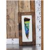 Image 1 : Hand Painted Turkey Feather In Frame