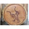 Image 2 : Pair Of African Leather Foot Stools