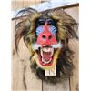 Image 4 : Reproduction African Mandrill Baboon Shoulder Mount Taxidermy