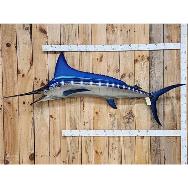 8' 7" Marlin Reproduction Fish Taxidermy