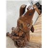 Image 3 : Howling Wolf Driftwood Sculpture