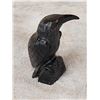 Image 4 : Hand Carved Raven In Onyx Stone