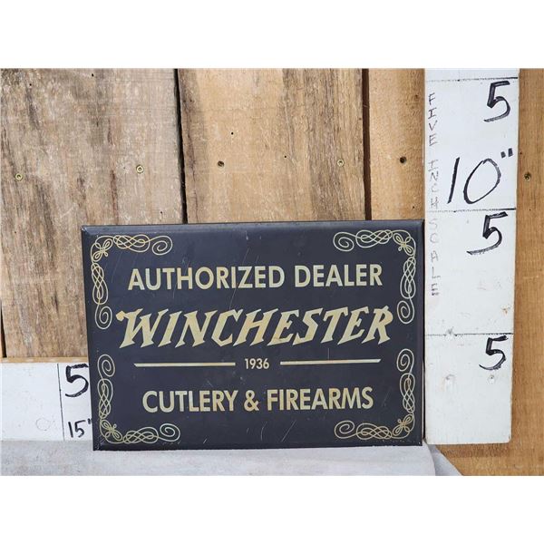 Winchester Advertising Sign