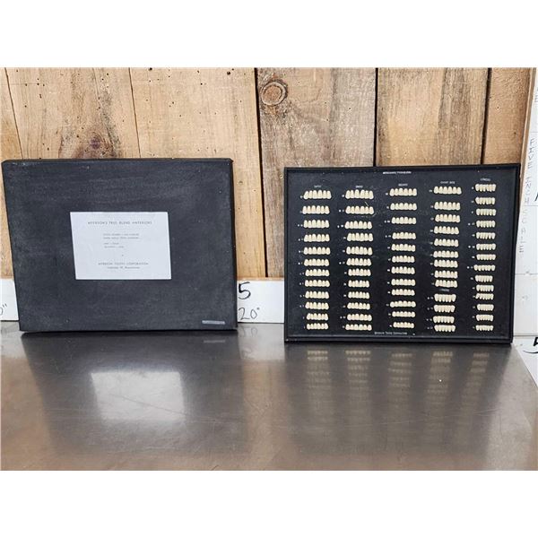 Vintage Myerson Tooth Corporation Dentists False Tooth Display Tray