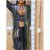 Image 4 : Hand Carved Wooden Cigar Store Indian
