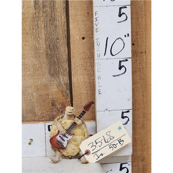 Rock & Roll Turtle Playing Guitar