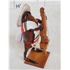Image 4 : Mexican Toad Playing Stand Up Bass Taxidermy Mount