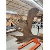 Image 2 : Impressive 71" Wide Record Book Reproduction Moose Antlers On Skull Plate