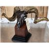 Image 6 : Bronze Sheep Skull On Stand