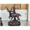 Image 2 : Set Of 6 Signed Pollani Miniature Bronze Sculptures