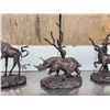 Image 3 : Set Of 6 Signed Pollani Miniature Bronze Sculptures