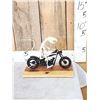 Image 3 : Comon Rat Articulated Skelton Riding A Motorcycle Taxidermy