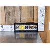 Image 1 : Frame Of 5 Beautiful Butterflies Taxidermy Entomology