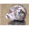 Image 6 : Hand Carved Human Skull In Strawberry Jasper Stone