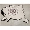 Image 2 : American Bison Buffalo Soft Tanned Robe With Painting Taxidermy