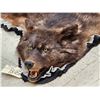 Image 4 : Alaskan Black Wolf Rug Taxidermy