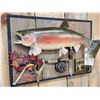 Image 2 : 22" Rainbow Trout Real Skin Fish Taxidermy
