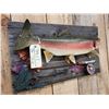 Image 4 : 26" Rainbow Trout Real Skin Fish Taxidermy