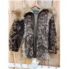 Image 2 : Vintage Seal Skin Waist Length Hooded Coat